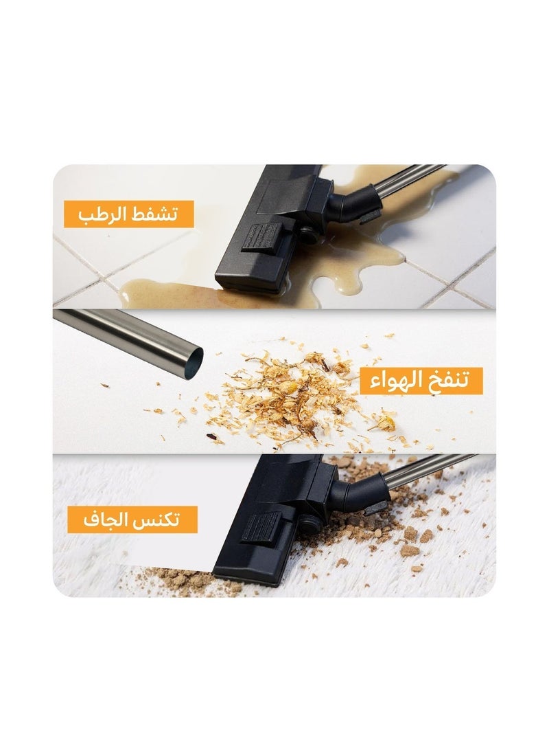 ويكس مكنسة وكس للتنظيف الجاف والرطب - Image 3